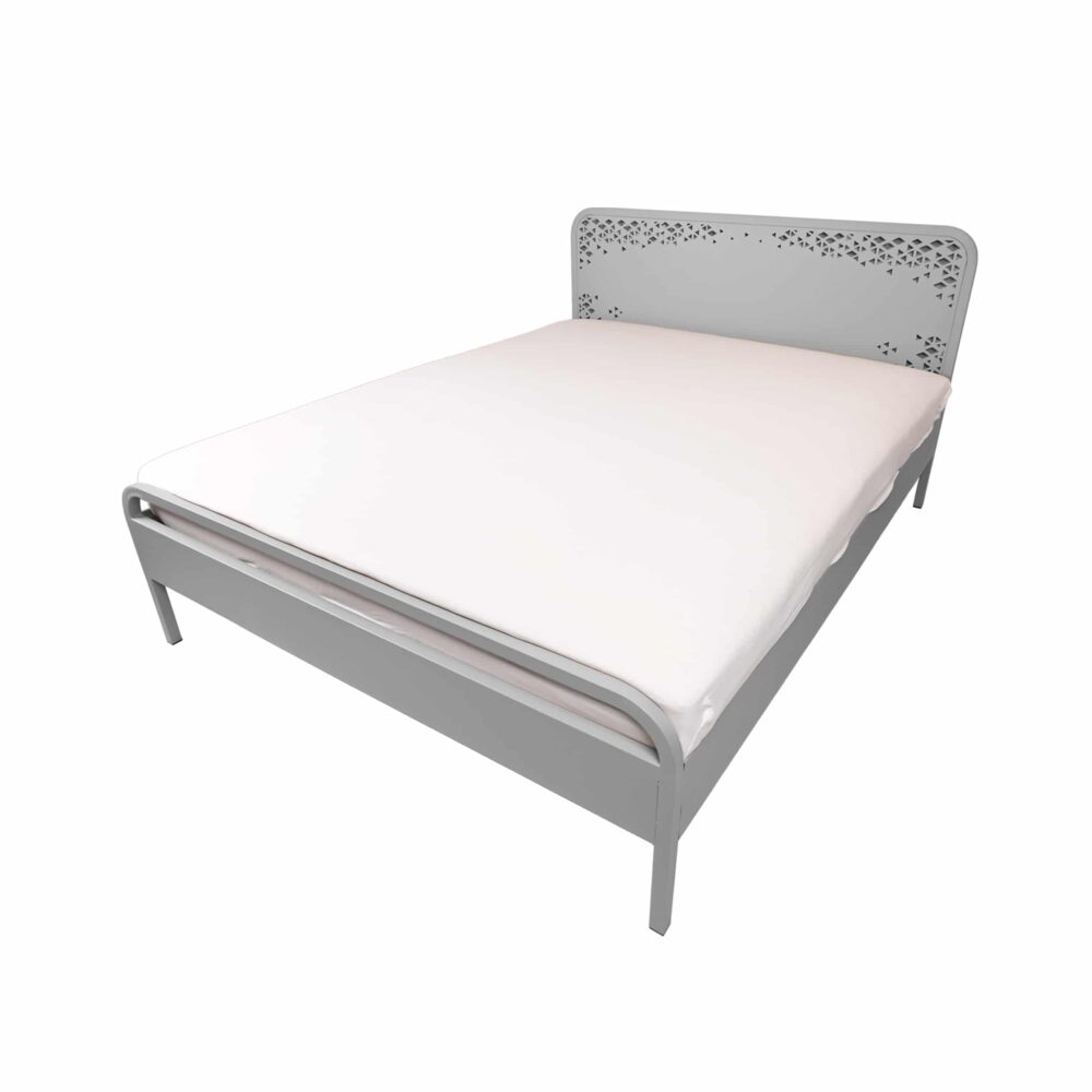 DEB1_3---Double-Bed-Triora---White-Aluminium---001