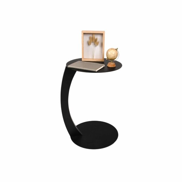 Stolik boczny Mirka | Głęboka czerń