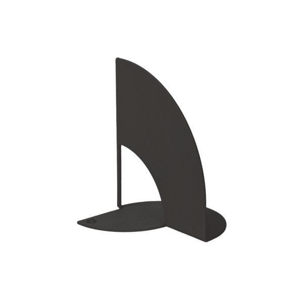 Podpórka do książek Dome | Głęboka czerń
