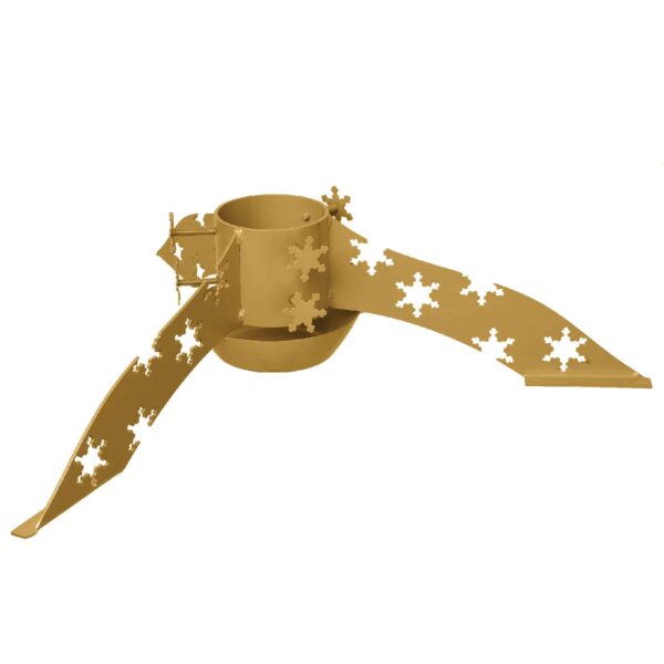 Stojak choinkowy Snow | Perłowe złoto